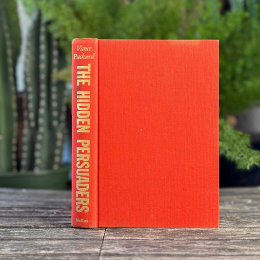 The Hidden Persuaders, Vance Packard, 1957, 5th Printing Hardcover - Pretty Old Books