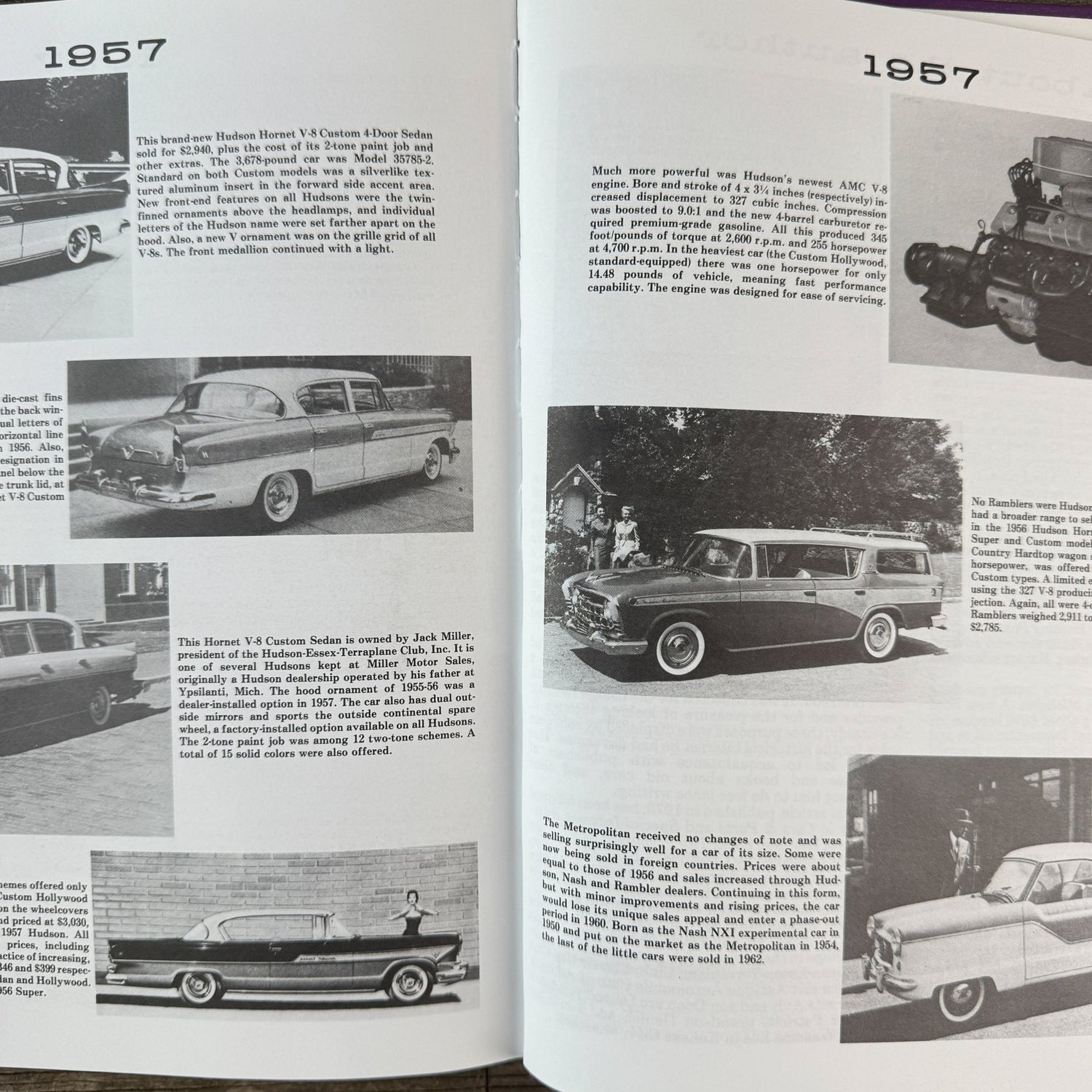 The History of Hudson, Don Butler, 1982 Auto History - Pretty Old Books