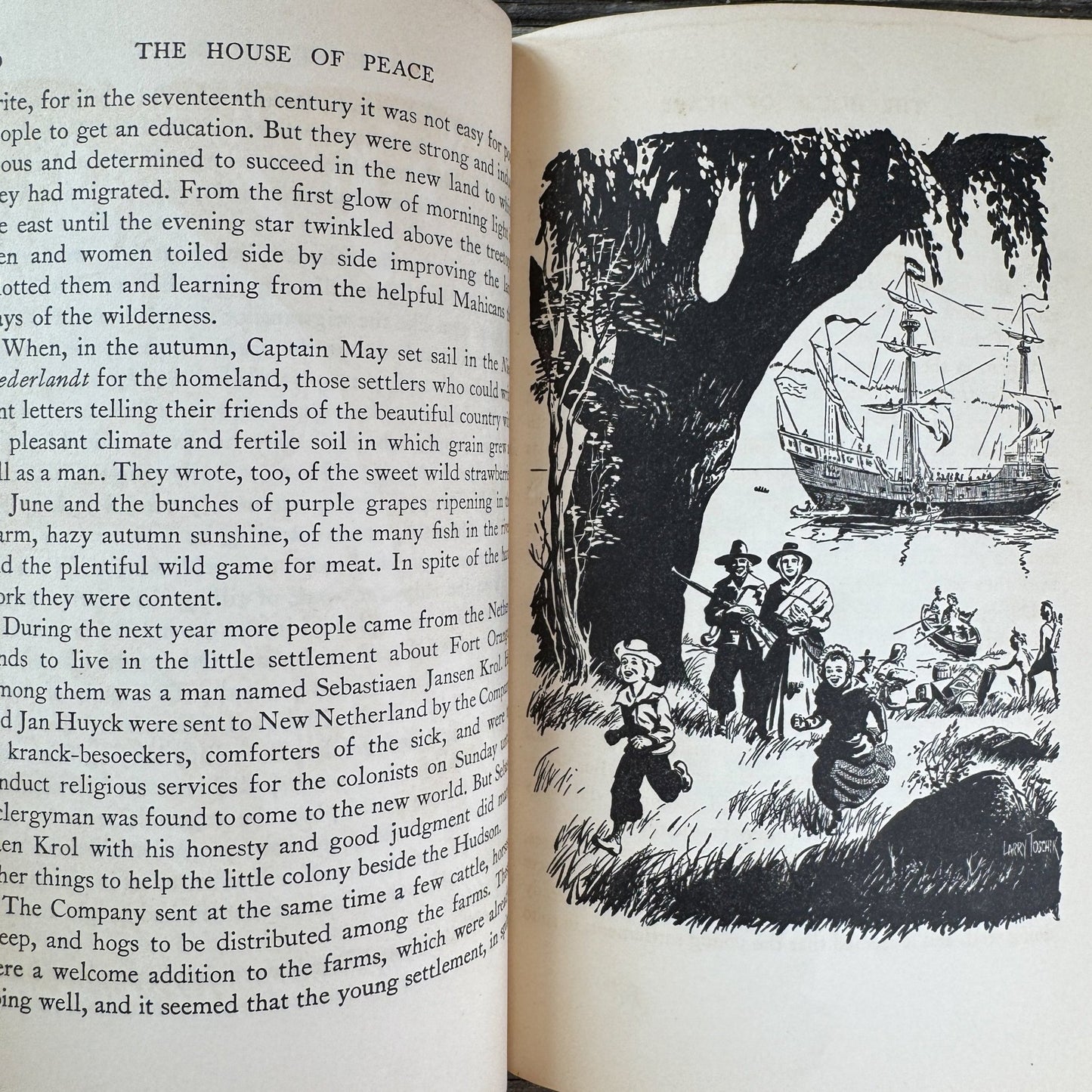 The House of Peace, Louisa A. Dyer, 1956 - Pretty Old Books