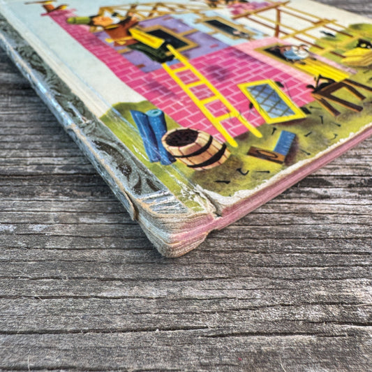 The House That Jack Built, 1954, Little Golden Book, "A" - Pretty Old Books