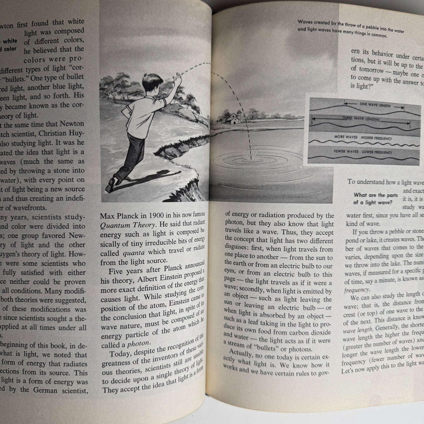 The How and Why Wonder Book of Light and Color, 1963 Hardcover - Pretty Old Books