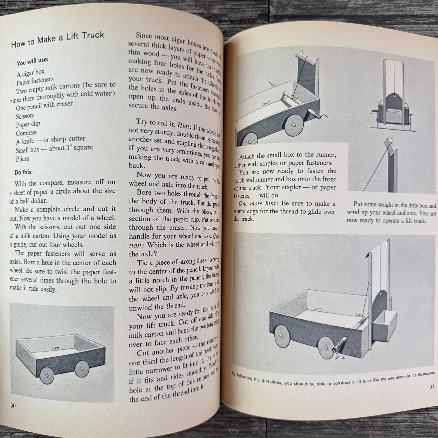 The How and Why Wonder Book of Machines, Vintage Paperback, 1960 - Pretty Old Books