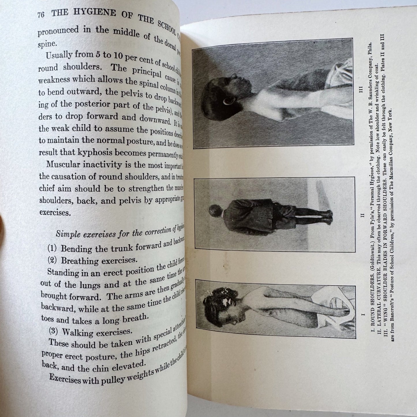 The Hygiene of the School Child, 1914 Illustrated Teacher's Guide to Health - Pretty Old Books