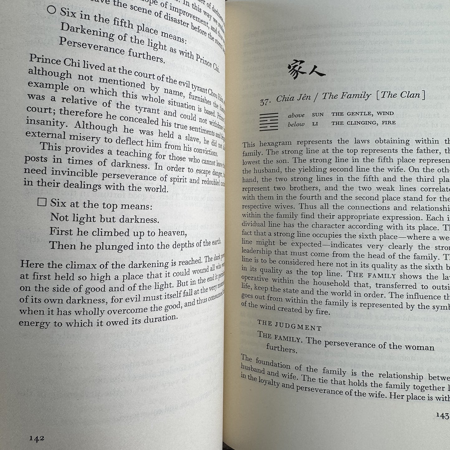 The I Ching, or Book of Changes, Wilhelm/Baynes, 1983 Printing - Pretty Old Books