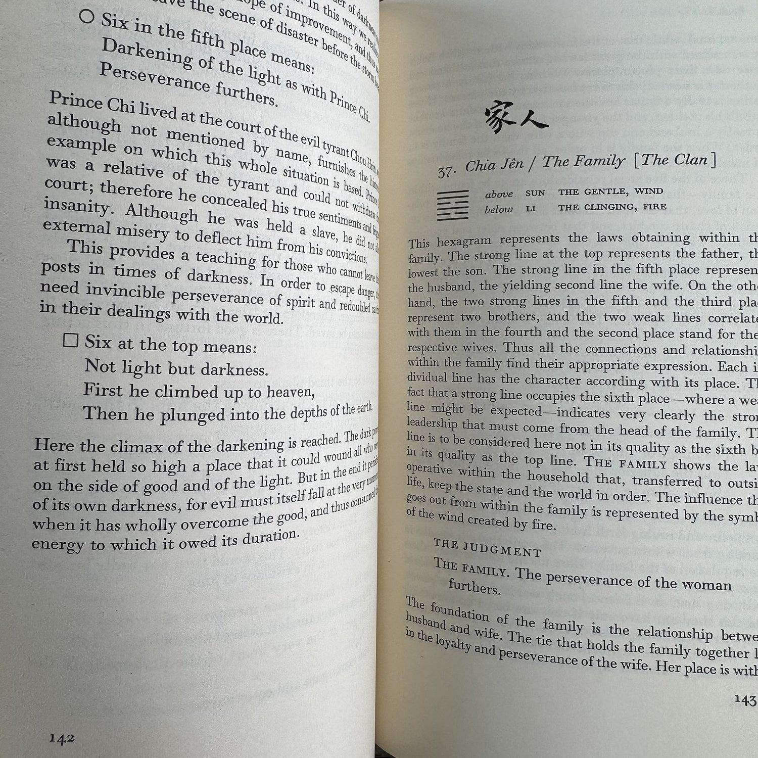 The I Ching, or Book of Changes, Wilhelm/Baynes, 1983 Printing - Pretty Old Books