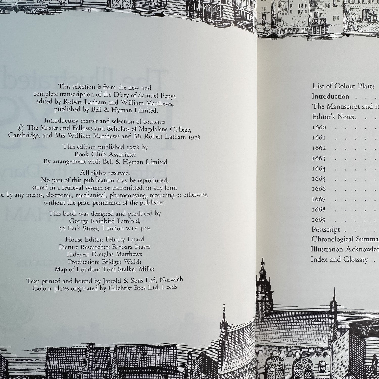 The Illustrated Pepys: From the Diary, Samuel Pepys, 1978 - Pretty Old Books