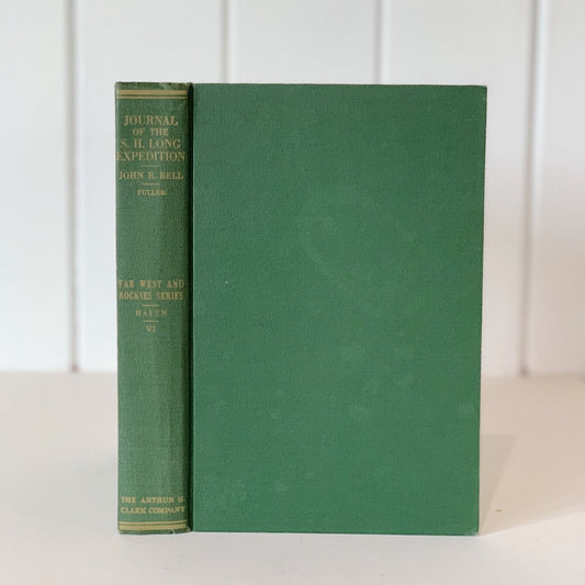 The Journal of Captain John R. Bell, 1973 Hardcover - Pretty Old Books