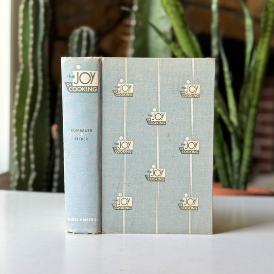 The Joy of Cooking, Vintage Mid Century Cookbook, 1951, Hardcover - Pretty Old Books