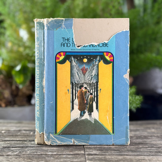 The Lion, the Witch and the Wardrobe by C. S. Lewis, Book Club Edition, 1950 - Pretty Old Books