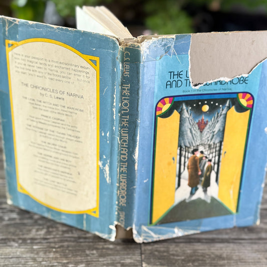 The Lion, the Witch and the Wardrobe by C. S. Lewis, Book Club Edition, 1950 - Pretty Old Books
