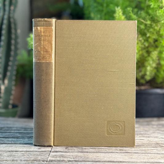 The Locomotive-God, William Ellery Leonard, 1927 - Pretty Old Books