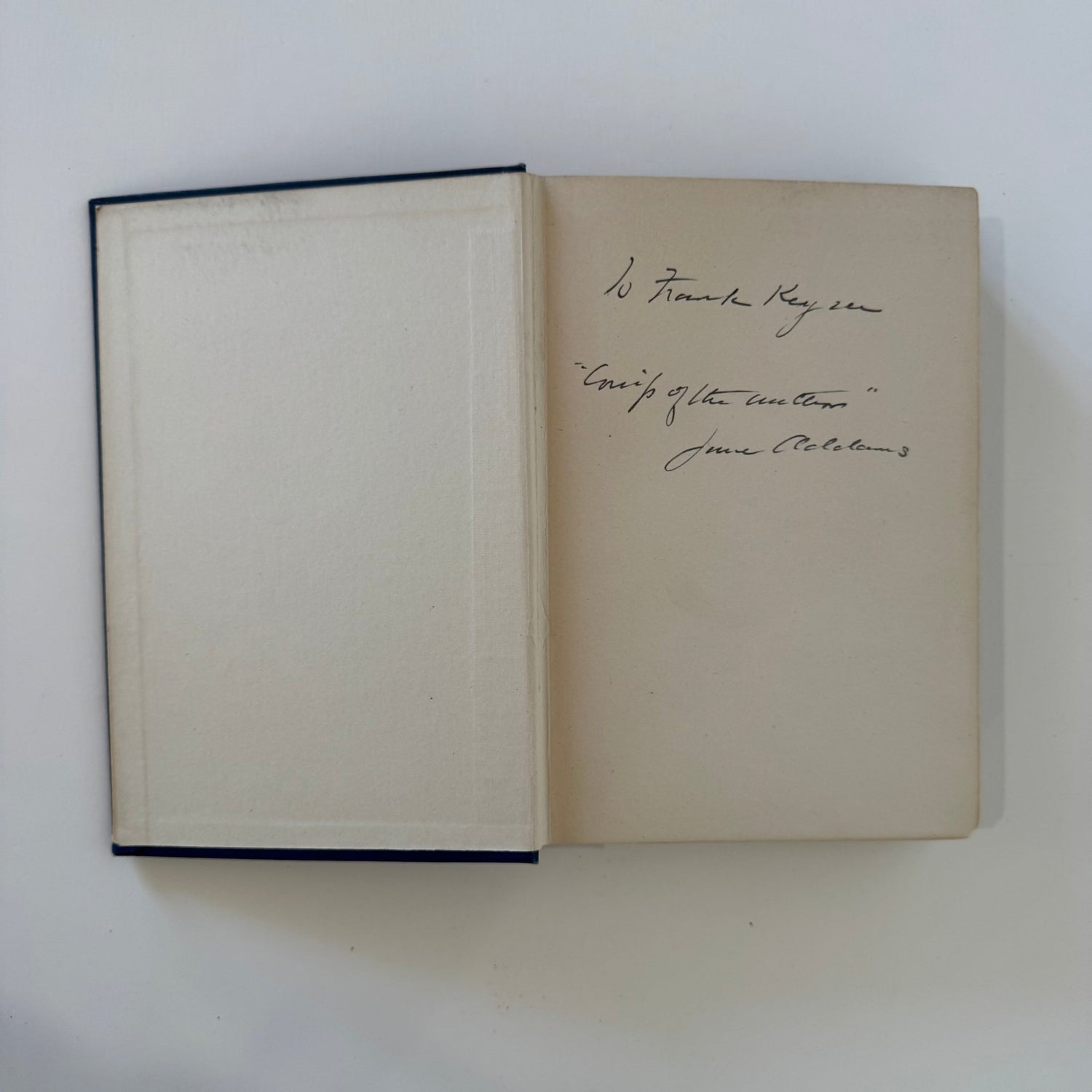 The Long Road of Woman's Memory, Jane Addams, First Edition 1916 - Pretty Old Books