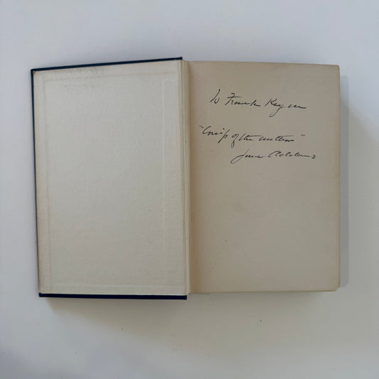 The Long Road of Woman's Memory, Jane Addams, First Edition 1916 - Pretty Old Books