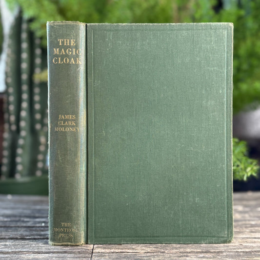 The Magic Cloak: Psychology of Authoritarianism, Moloney, 1949 SIGNED - Pretty Old Books