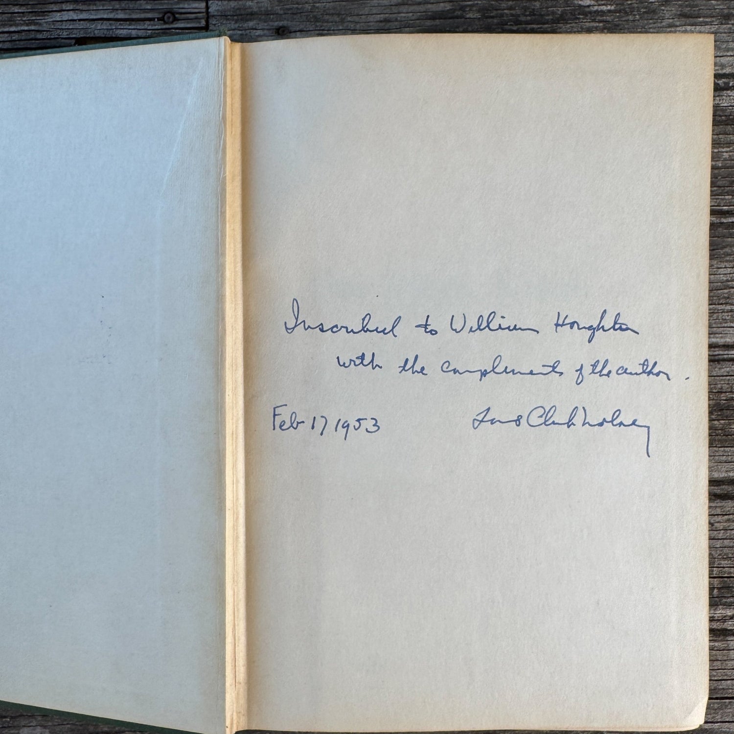 The Magic Cloak: Psychology of Authoritarianism, Moloney, 1949 SIGNED - Pretty Old Books