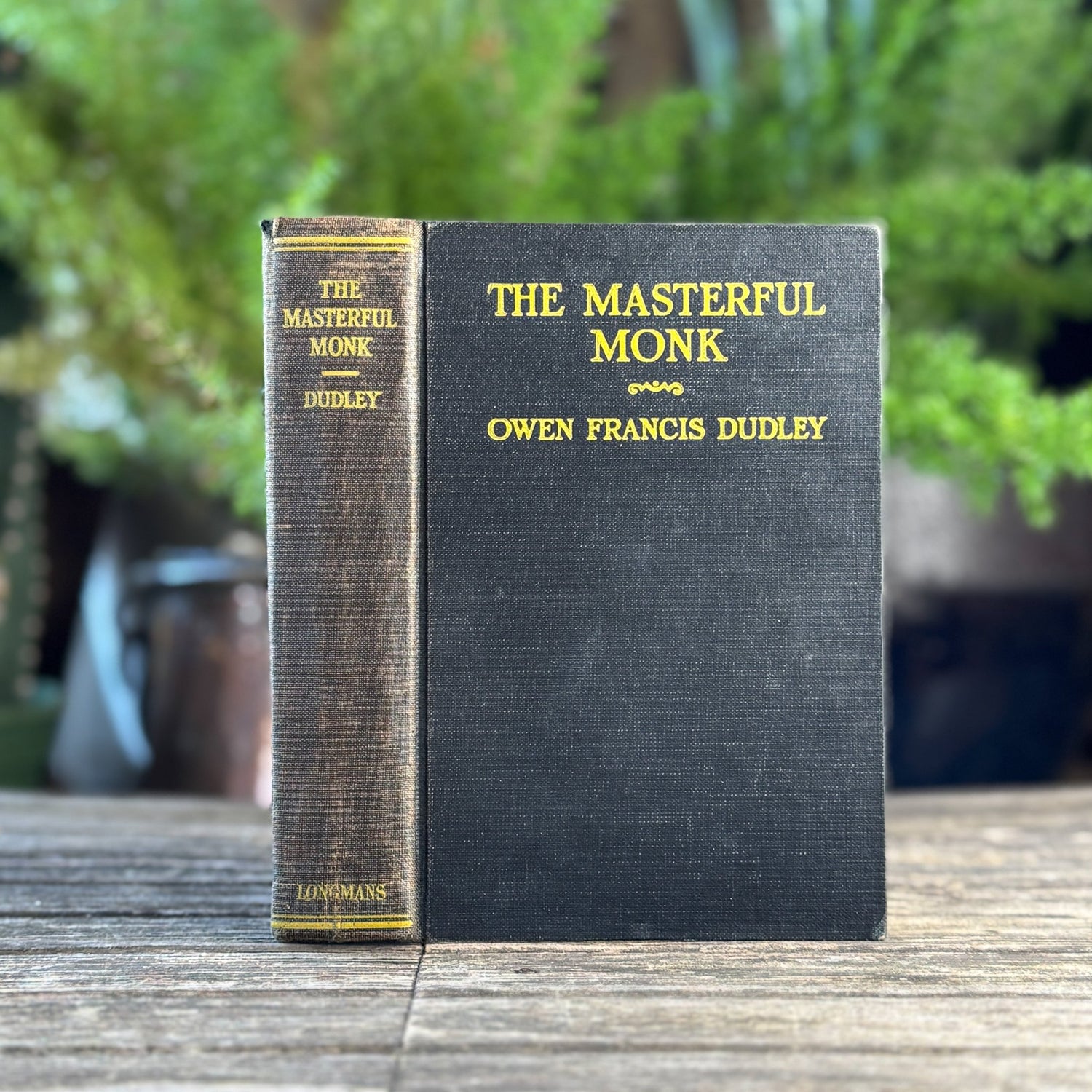 The Masterful Monk, Owen Francis Dudley, 1929 - Pretty Old Books