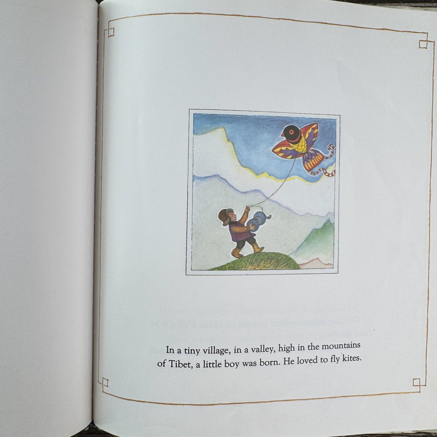 The Mountains of Tibet, Mordicai Gerstein, 1987 - Pretty Old Books