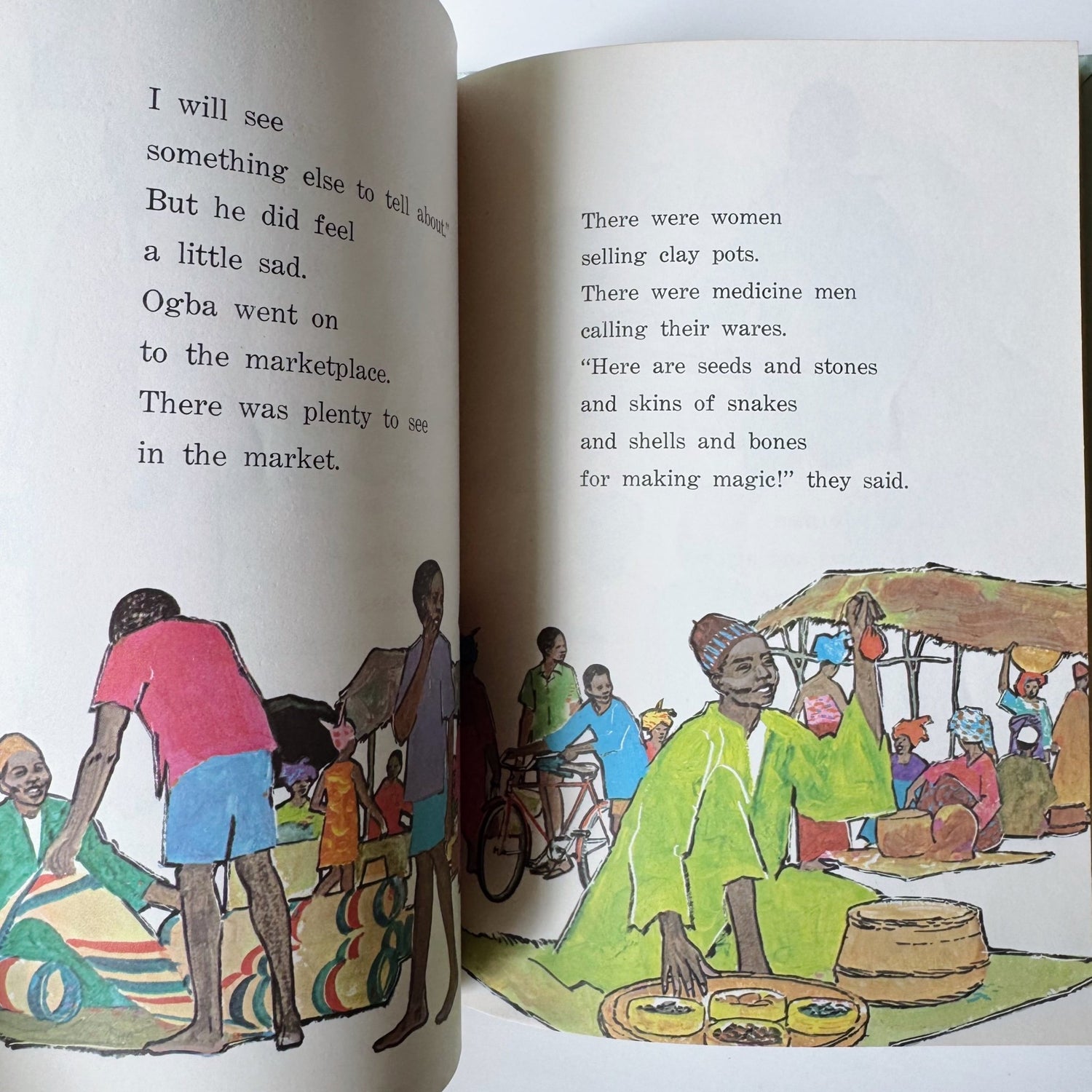 The Mysterious Gold and Purple Box, Mystery Picture Book, 1972, Jane Werner Watson - Pretty Old Books