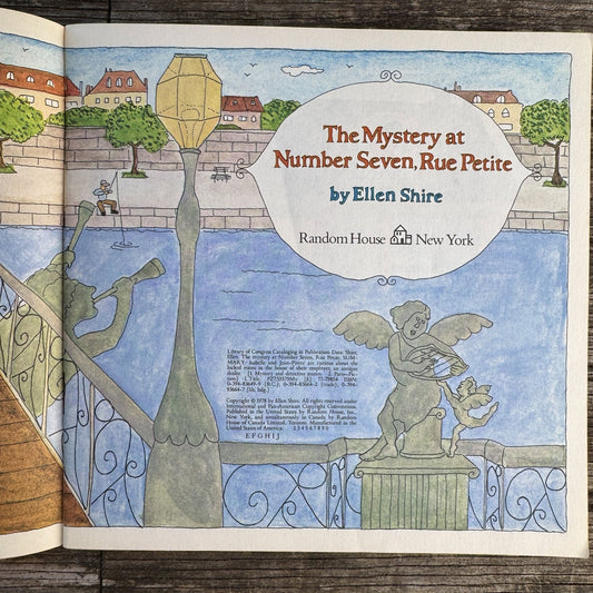 The Mystery at Number Seven, Rue Petite, Ellen Shire, 1978 Paperback - Pretty Old Books