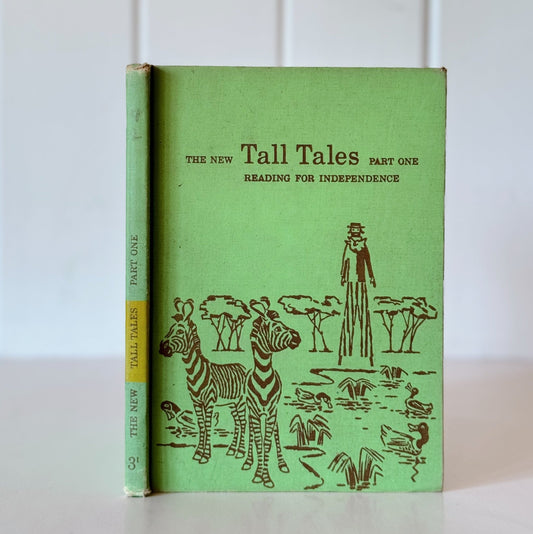 The New Tall Tales Part One, Reading For Independence, 1959 School Book - Pretty Old Books