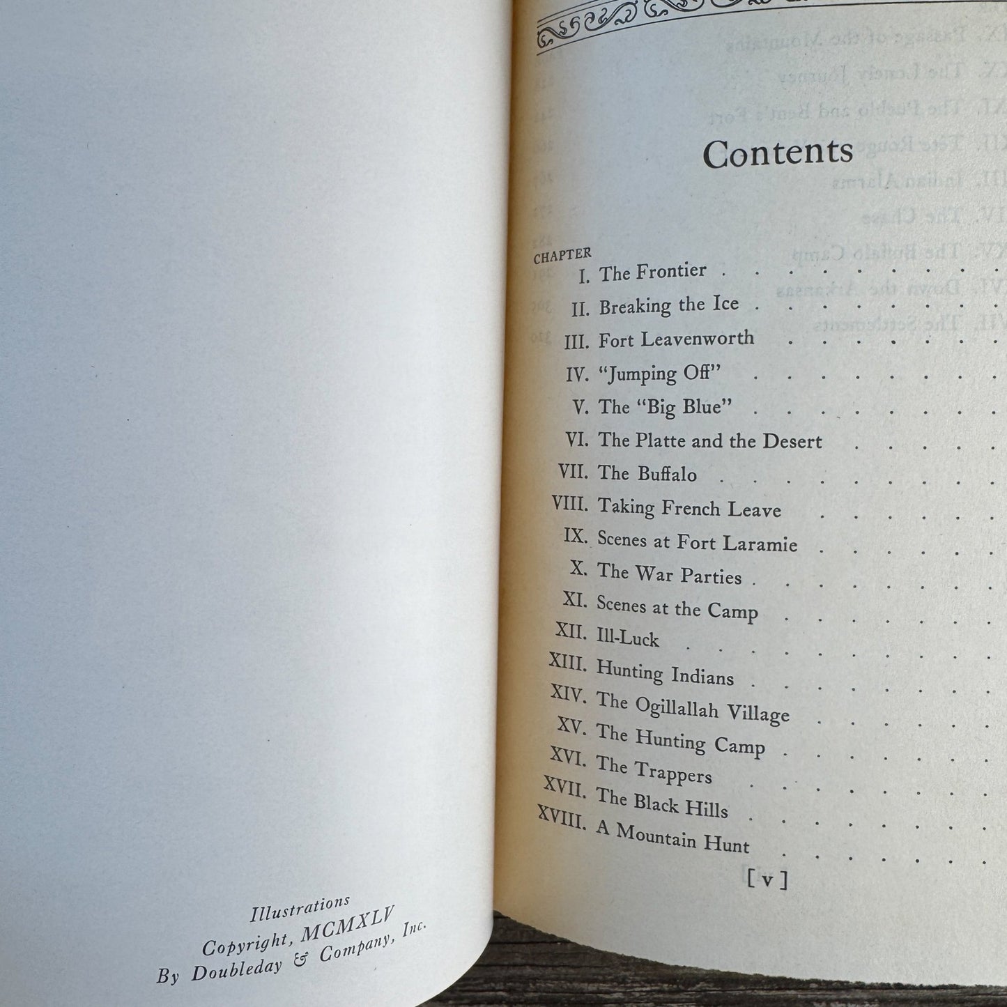 The Oregon Trail by Francis Parkman, Collector’s Classics, 1945 - Pretty Old Books