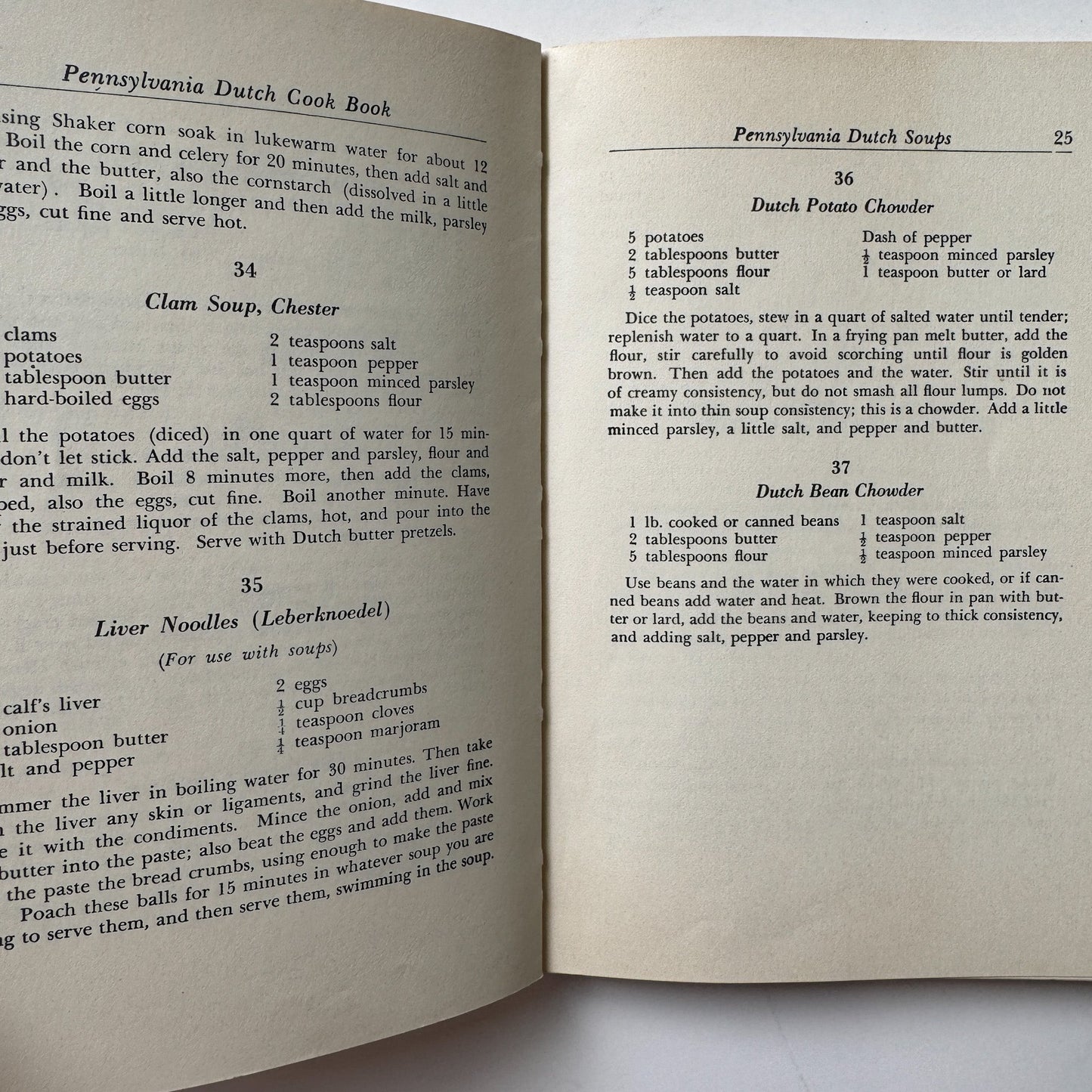 The Pennsylvania Dutch Cook Book, J. George Frederick, Paperback - Pretty Old Books