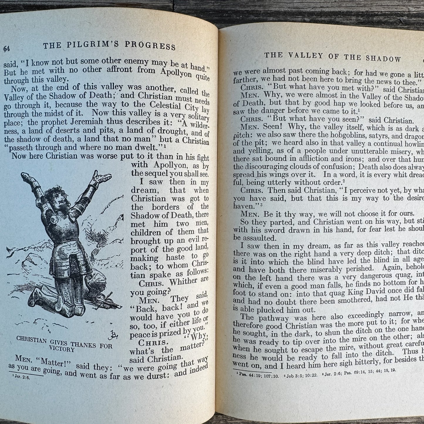 The Pilgrim's Progress, John Bunyan, 1933 Illustrated Edition - Pretty Old Books