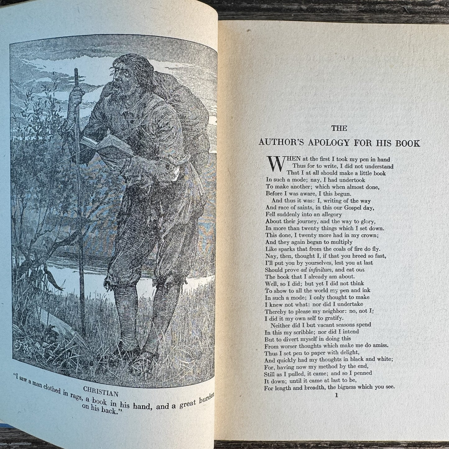 The Pilgrim's Progress, John Bunyan, 1933 Illustrated Edition - Pretty Old Books