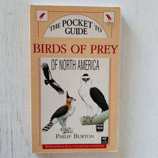 The Pocket Guide to Birds of Prey of North America, Paperback Field Guide - Pretty Old Books