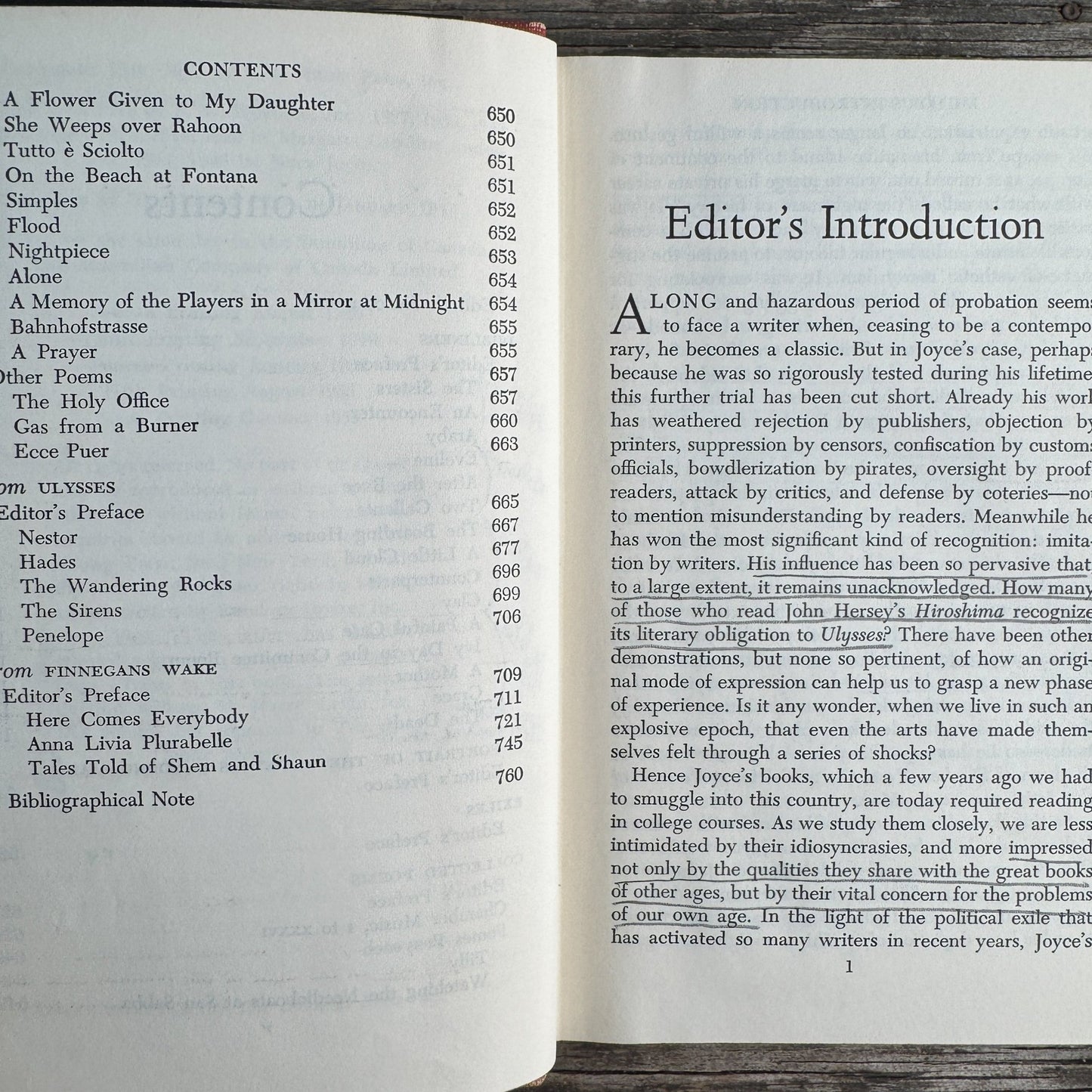 The Portable James Joyce, James Joyce, 1955, Sixth Printing - Pretty Old Books