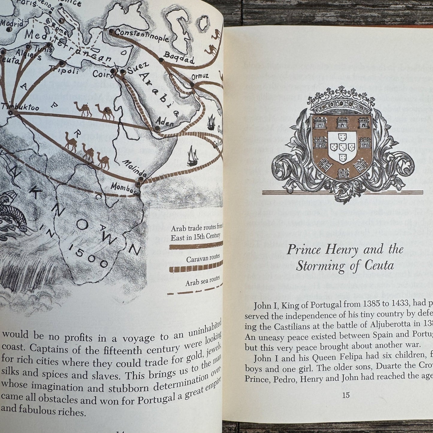 The Portuguese Explorers, Walter Buehr, 1966 - Pretty Old Books