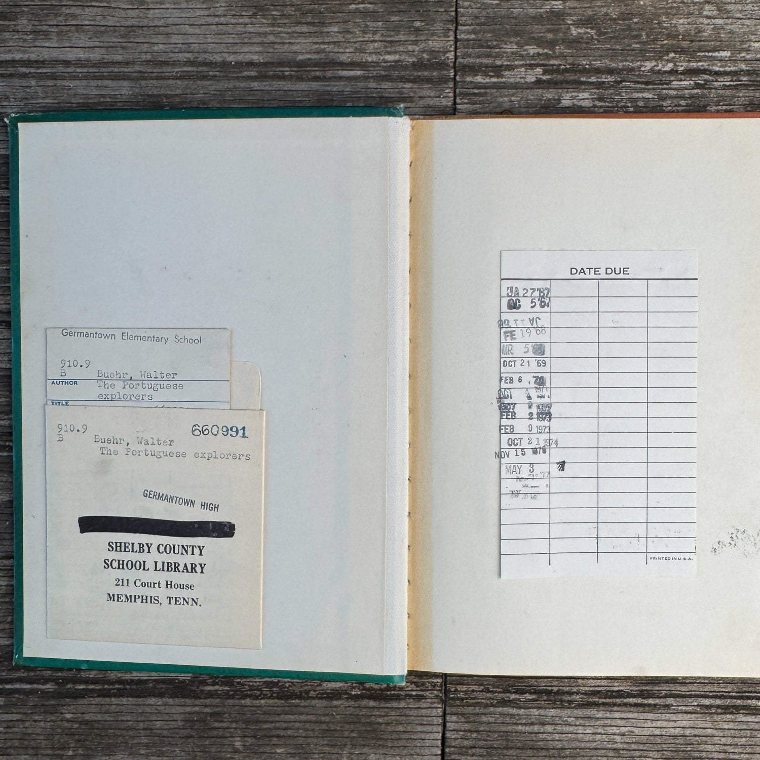 The Portuguese Explorers, Walter Buehr, 1966 - Pretty Old Books