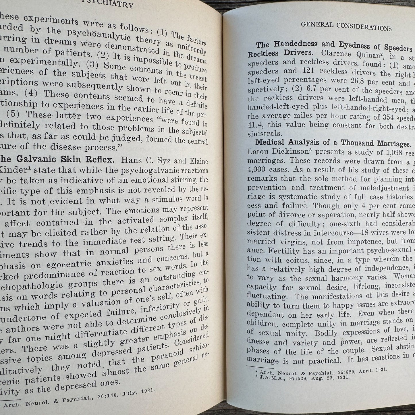 The Practical Medicine Series: Neurology and Psychology, 1931 - Pretty Old Books