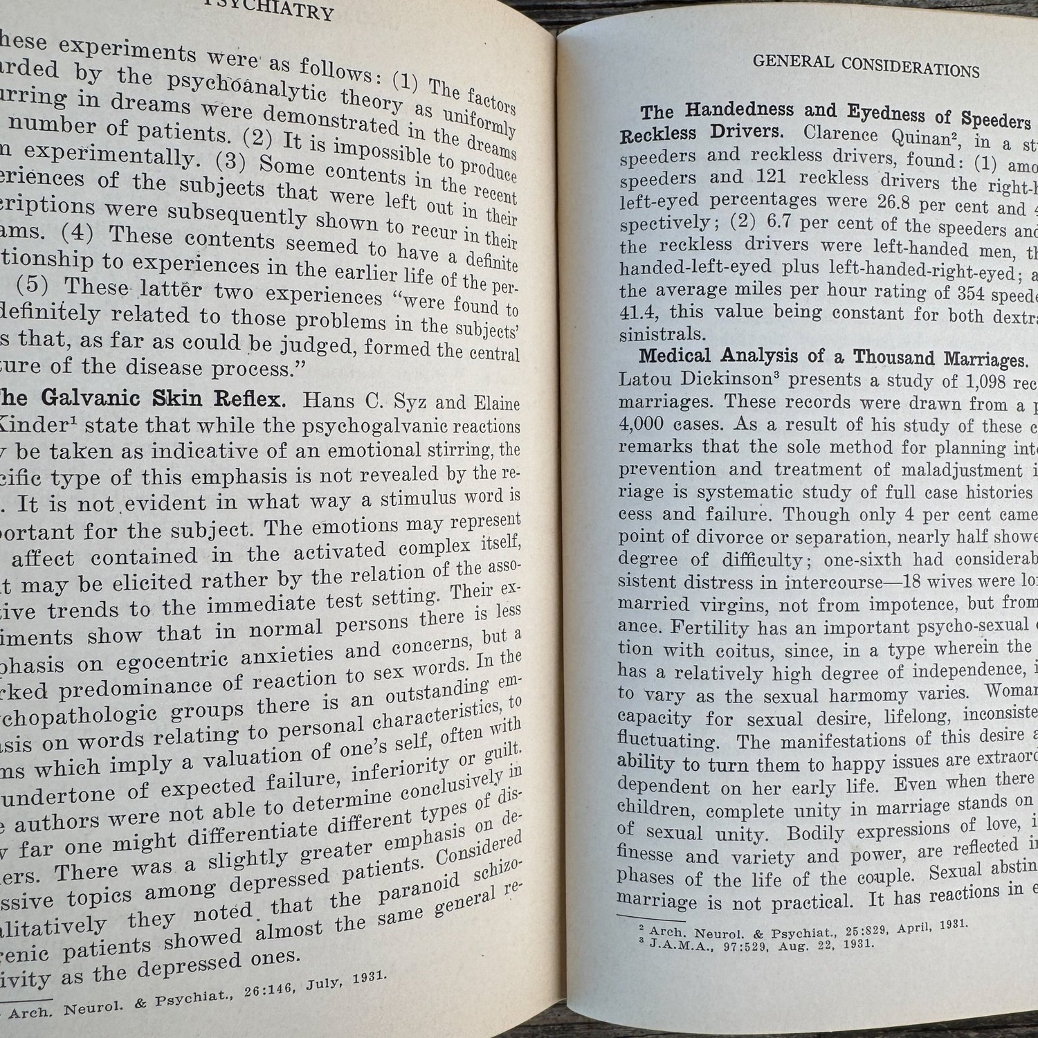 The Practical Medicine Series: Neurology and Psychology, 1931 - Pretty Old Books