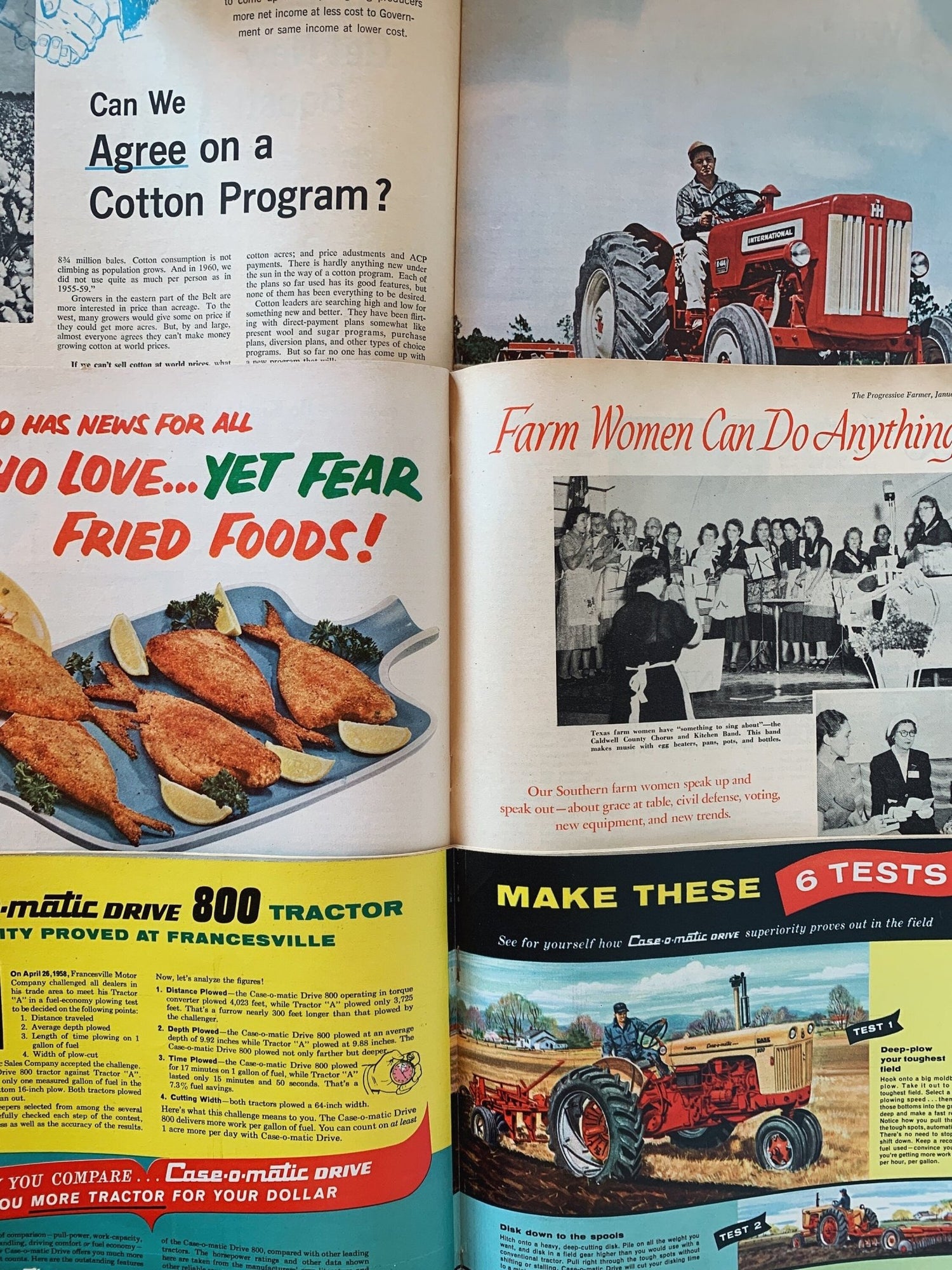 The Progressive Farmer Magazine, Vintage Magazines Mid Century 1940s and 1950s, Choose One - Pretty Old Books