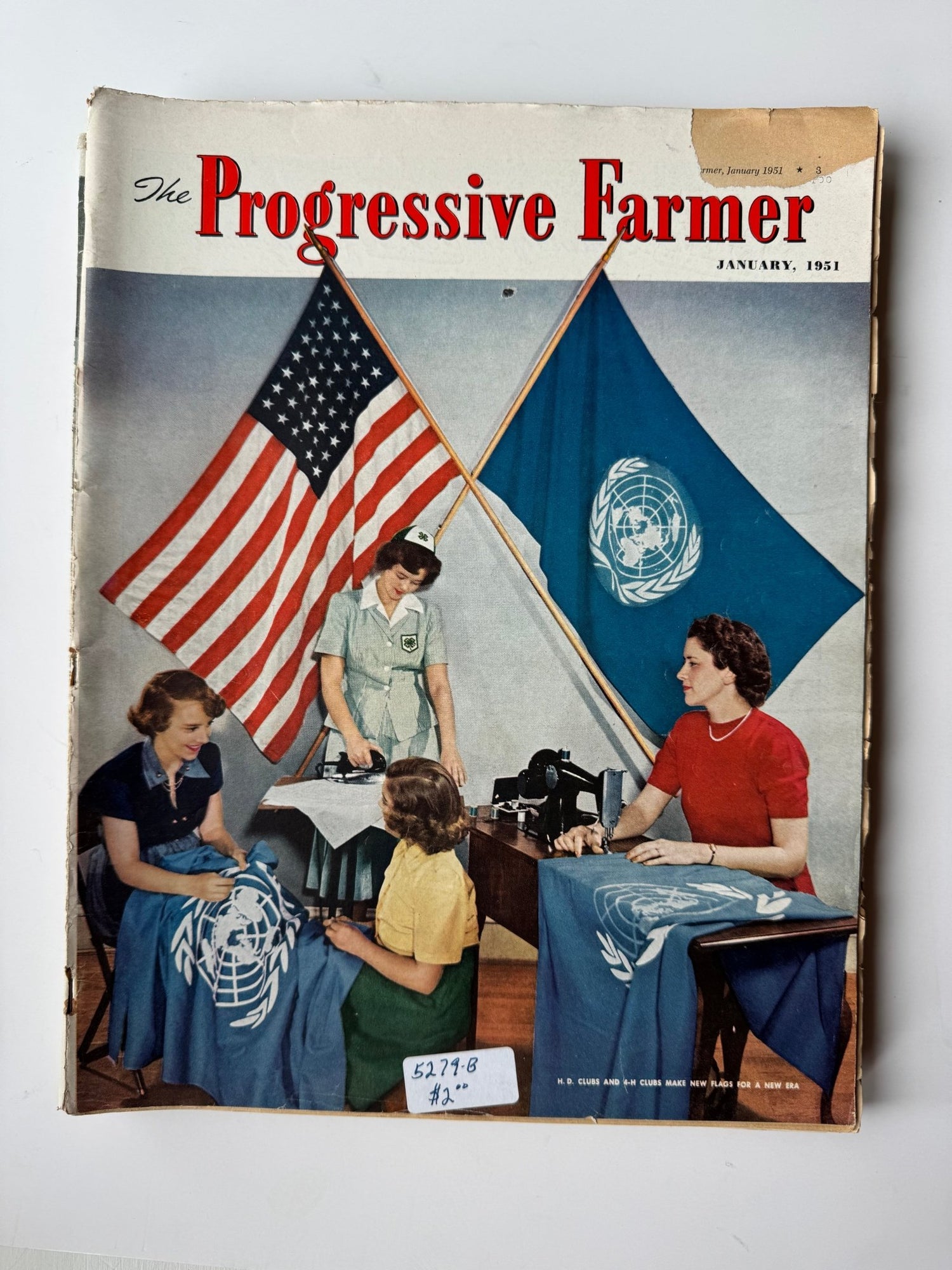 The Progressive Farmer Magazine, Vintage Magazines Mid Century 1940s and 1950s, Choose One - Pretty Old Books
