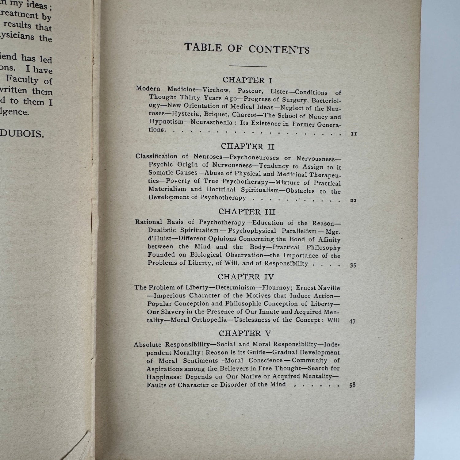 The Psychic Treatment of Nervous Disorders — 1909 Antique Medical Book - Pretty Old Books