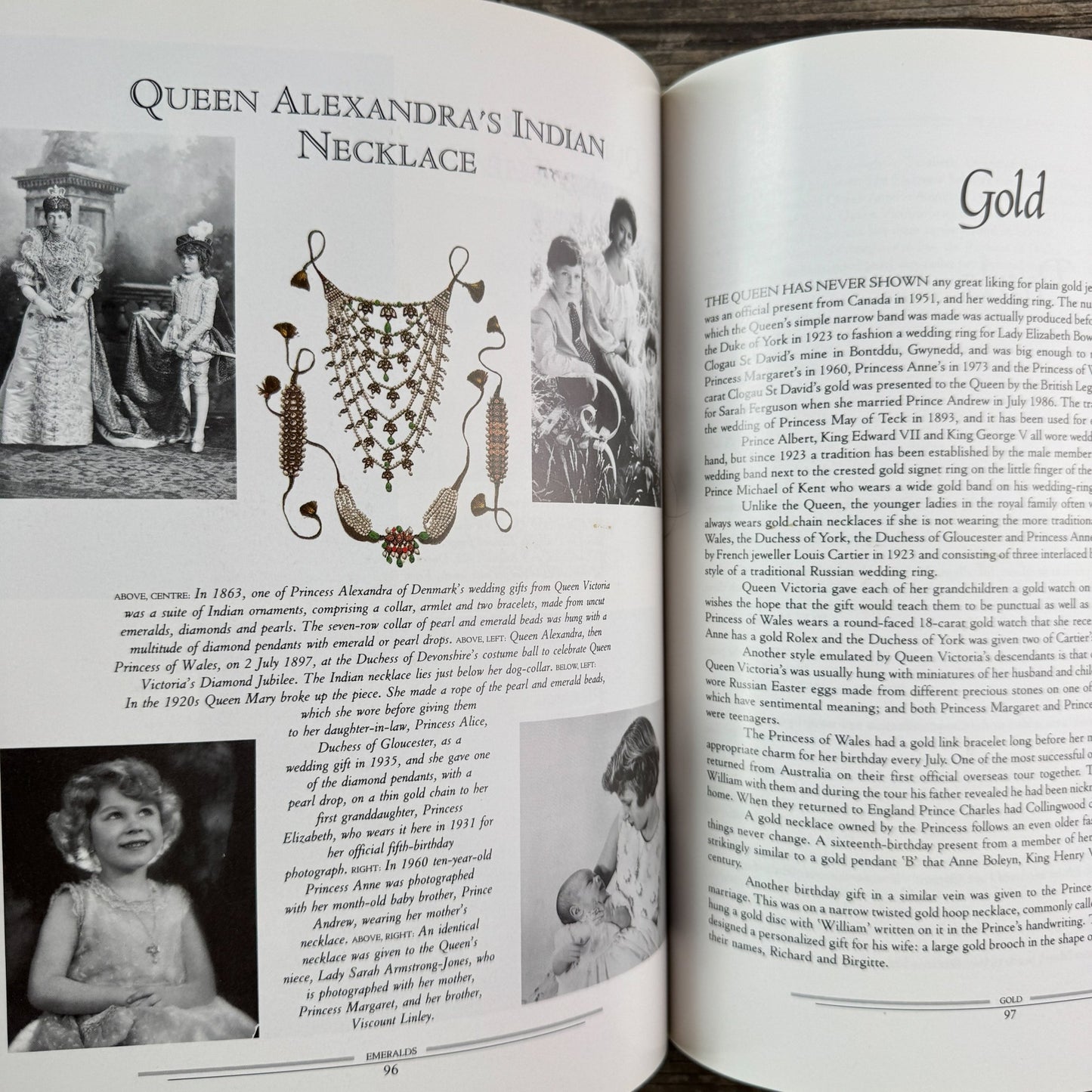 The Queen’s Jewels, Oversized 1987 Hardcover - Pretty Old Books