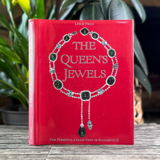 The Queen’s Jewels, Oversized 1987 Hardcover - Pretty Old Books