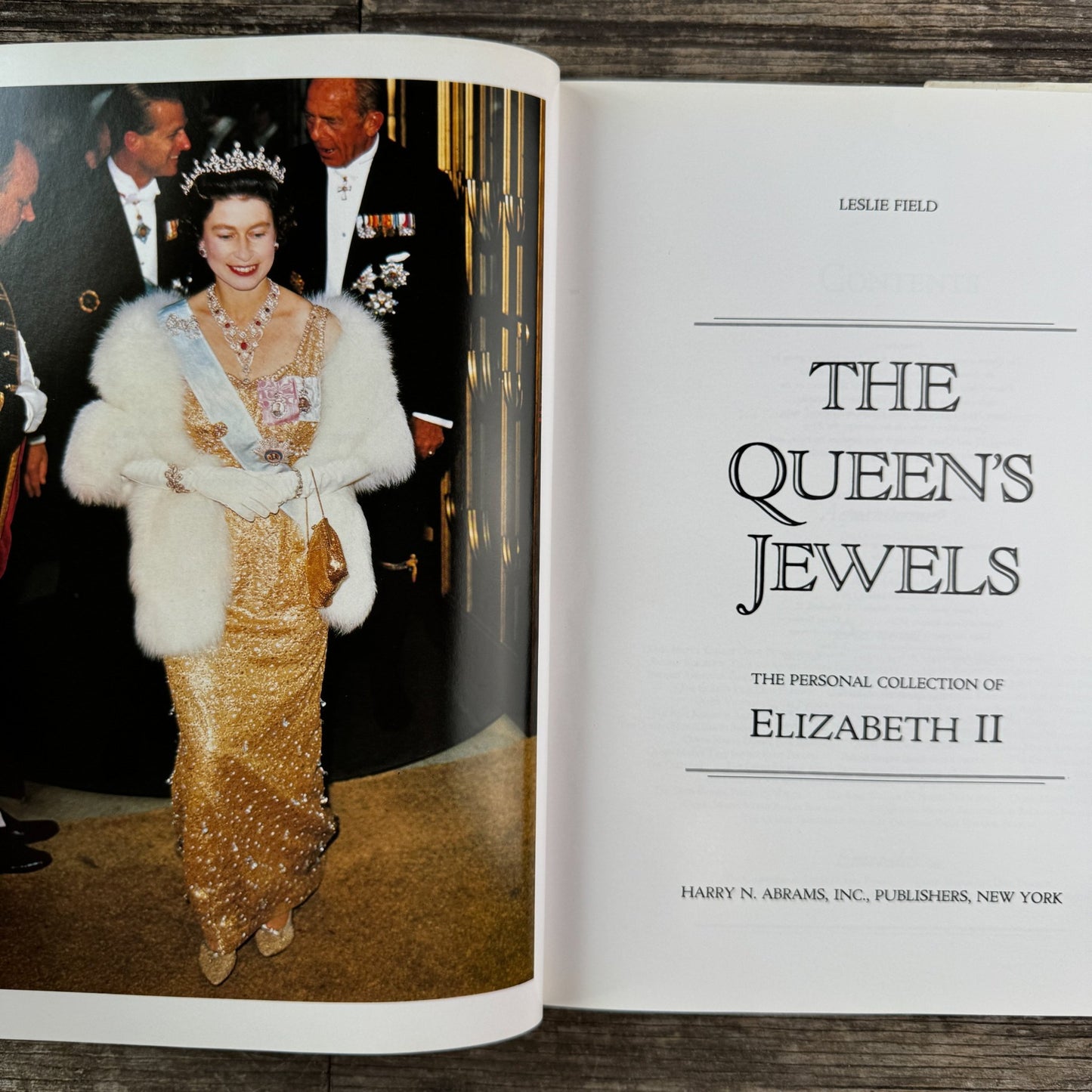 The Queen’s Jewels, Oversized 1987 Hardcover - Pretty Old Books