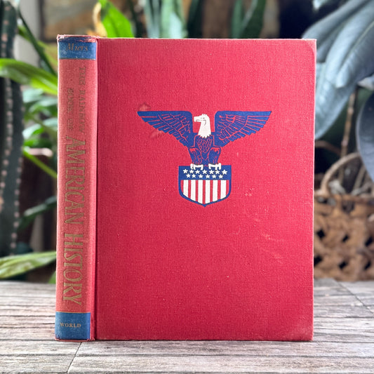 The Rainbow Book of American History, Earl Schenck Miers, 1955, World Publishing Company, First Edition - Pretty Old Books