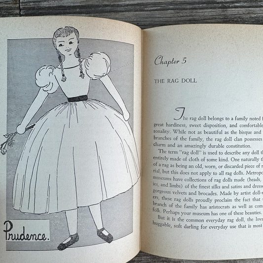 The Real Book About Making Dolls and Doll Clothes, Catherine Roberts, 1951 - Pretty Old Books