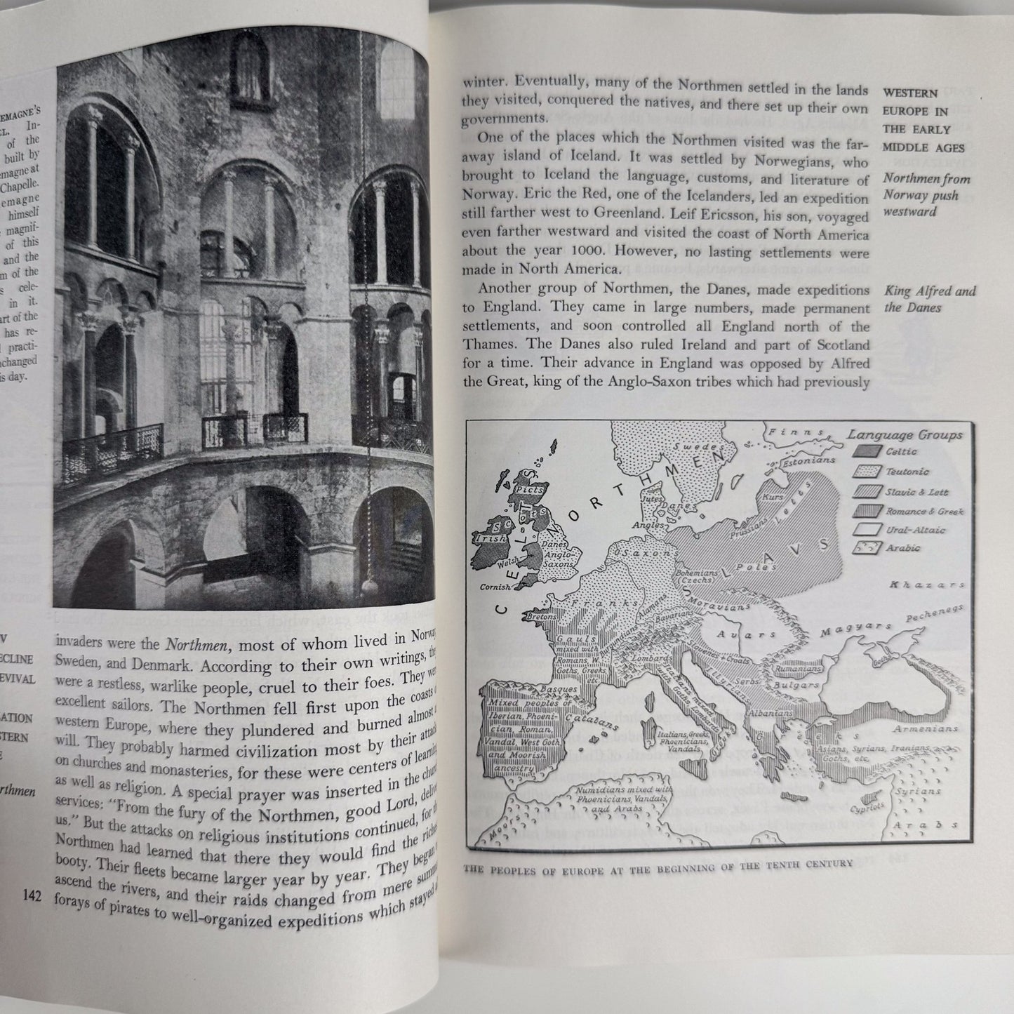 The Record of Mankind, 1954 History School Book - Pretty Old Books