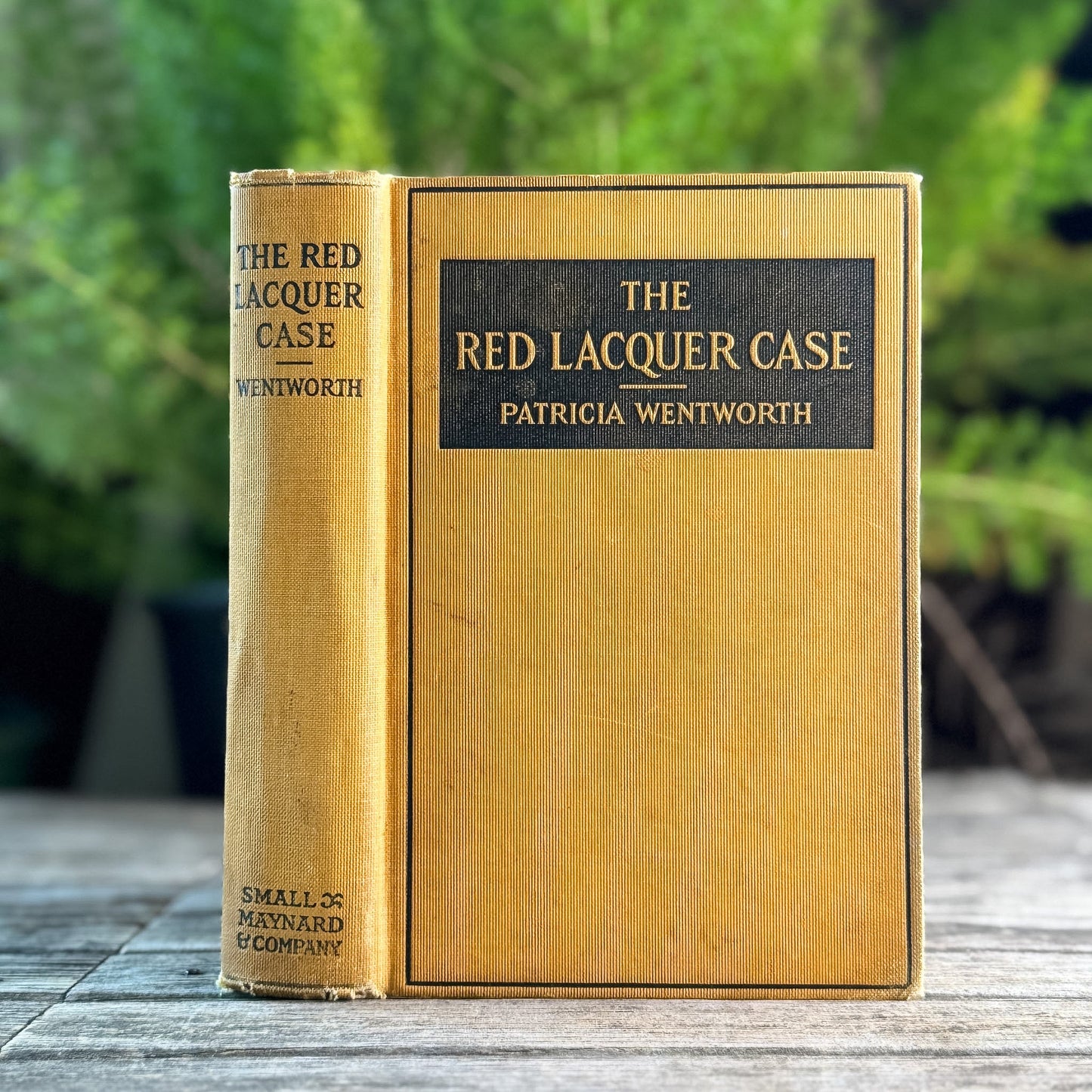 The Red Lacquer Case, Patricia Wentworth, 1924, 2nd Printing Mystery - Pretty Old Books