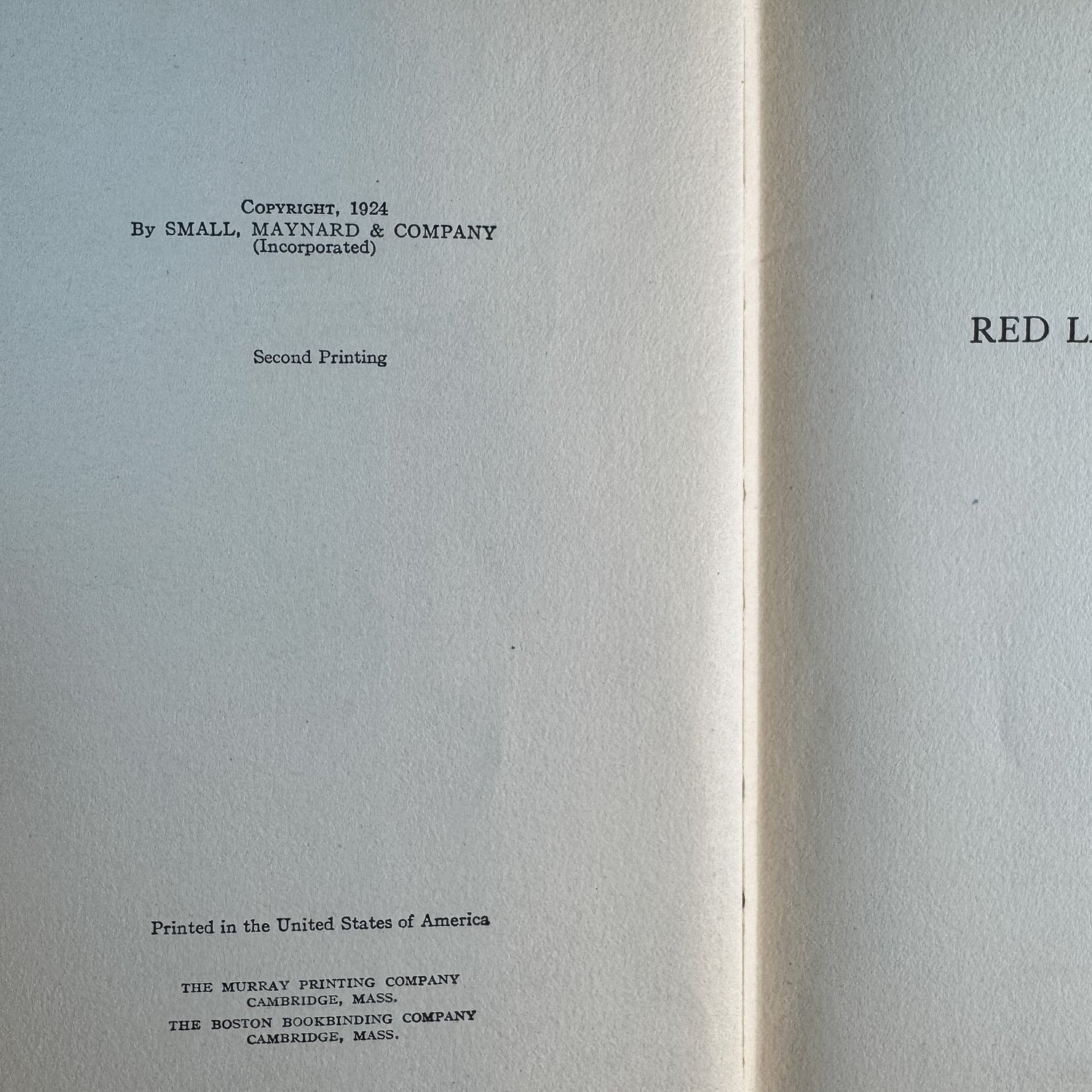 The Red Lacquer Case, Patricia Wentworth, 1924, 2nd Printing Mystery - Pretty Old Books