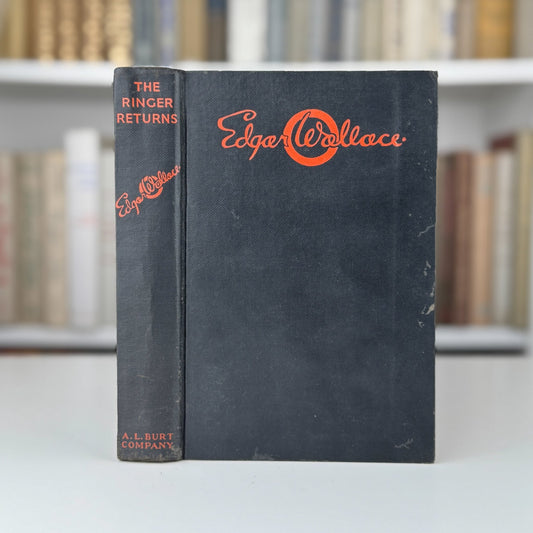 The Ringer Returns, Edgar Wallace, 1931 Vintage Mystery - Pretty Old Books