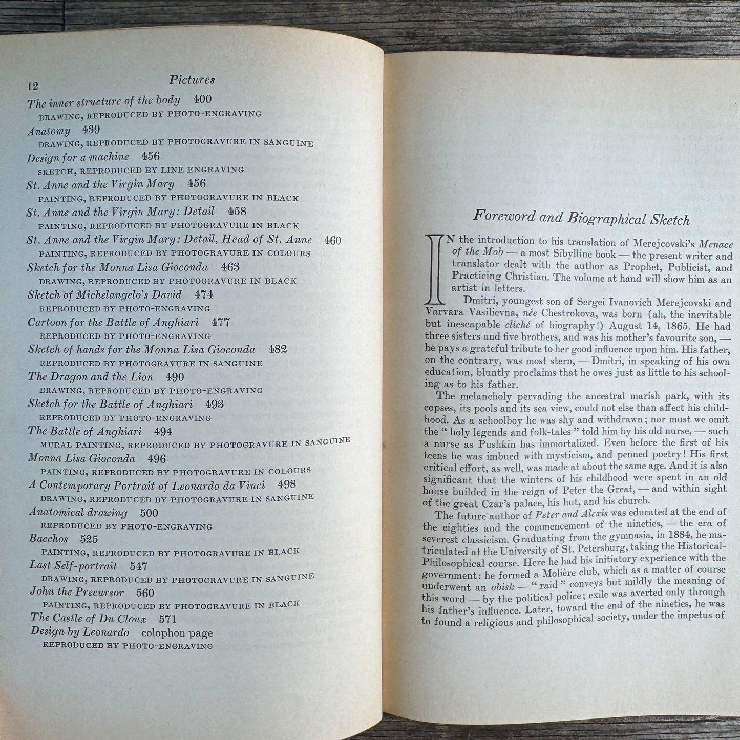The Romance of Leonardo da Vinci, Dmitri Merejkowski, 1938, Heritage Club Edition - Pretty Old Books