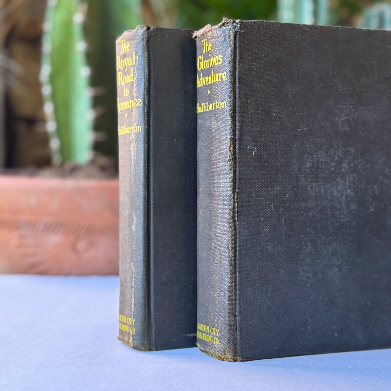 The Royal Road to Romance & The Glorious Adventure, Richard Halliburton, Star Books Editions - Pretty Old Books