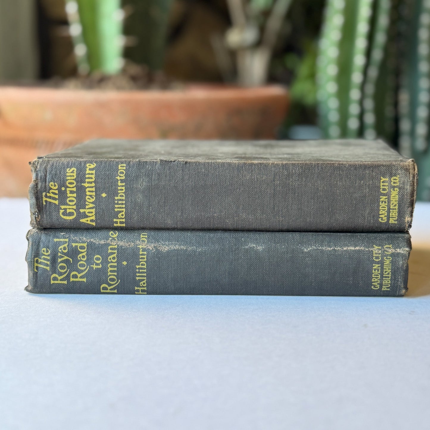 The Royal Road to Romance & The Glorious Adventure, Richard Halliburton, Star Books Editions - Pretty Old Books