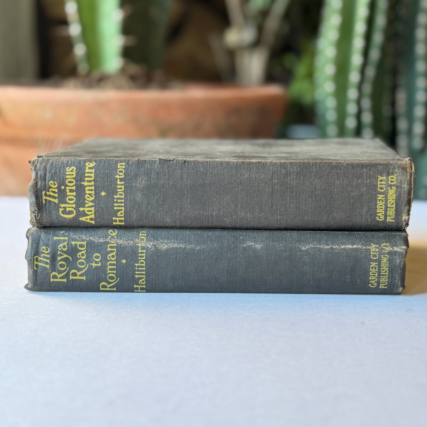 The Royal Road to Romance & The Glorious Adventure, Richard Halliburton, Star Books Editions - Pretty Old Books